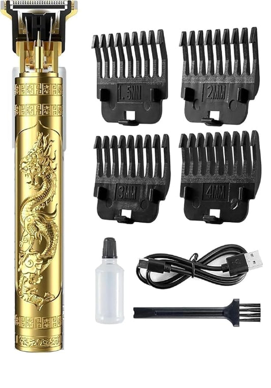 T9 Vintage Professional Hair Trimmer for Men – Golden - UNQ