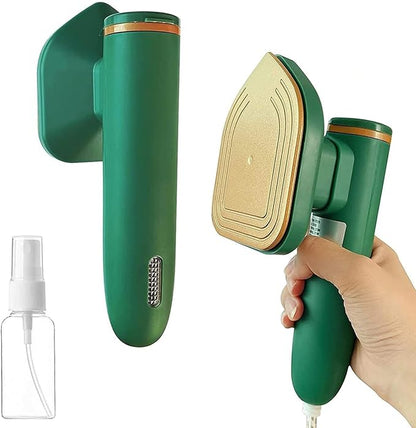 Portable Handheld Steam Iron Machine for Clothes | Mini Travel Garment Steamer | Wet &amp; Dry Ironing | Wrinkle Remover for Home &amp; Travel | UNQ