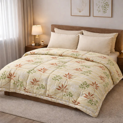 AC Comforter | 70×90 Inch Double Bed Quilt | Supersonic | 1100Gms Ultra Soft Microfiber | Lightweight All-Season Blanket for AC Rooms | Reversible Comforter - SC PT