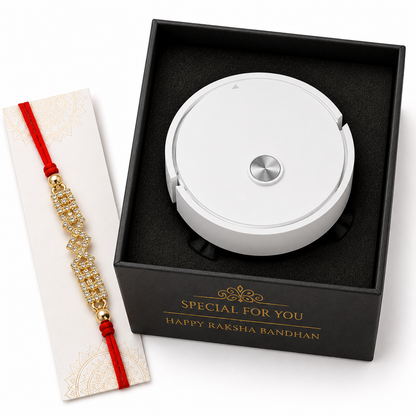 Smart Life Intelligent Sweeping Robot | Premium Quality | 100% Clean in 10mins - HS Rakhi