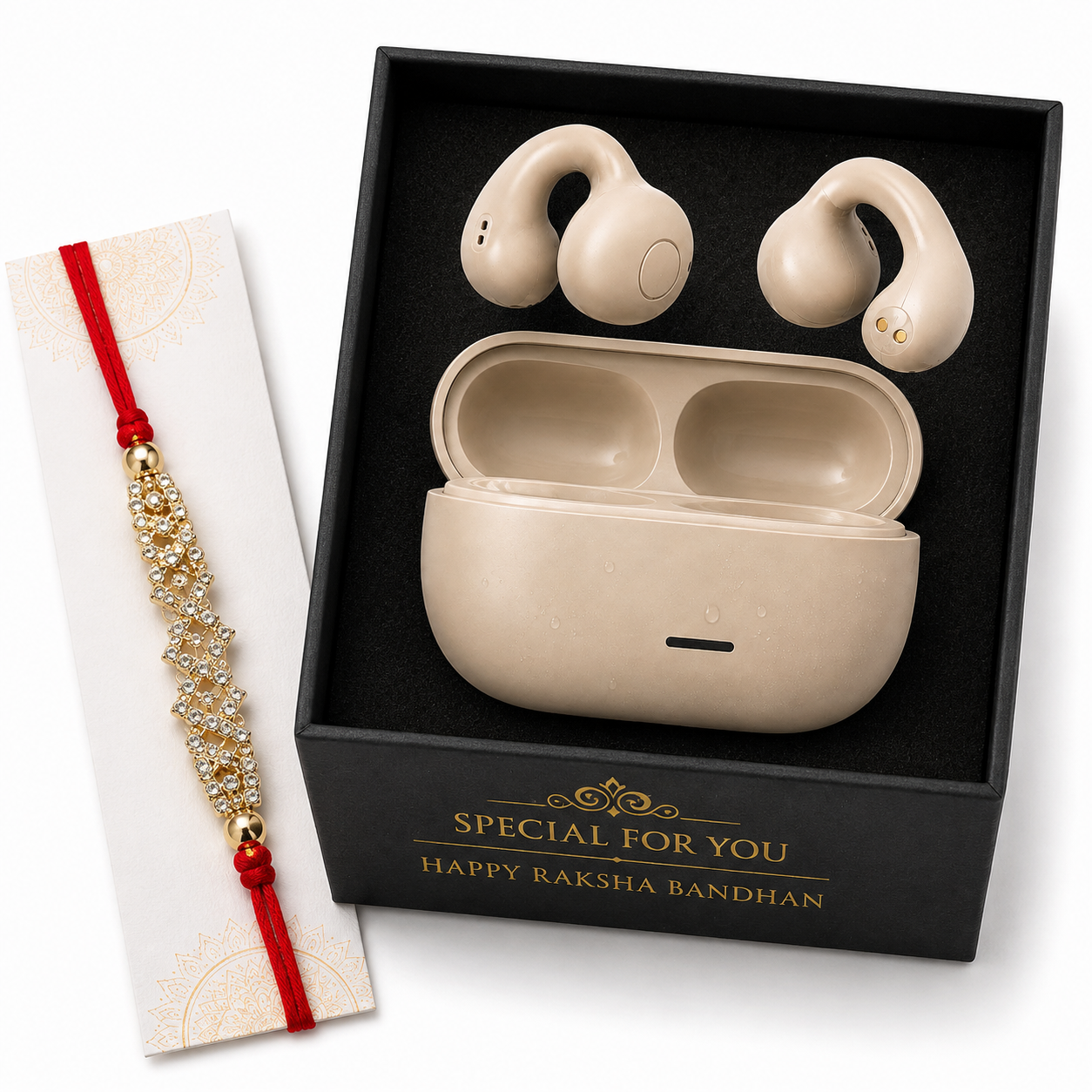 Vytron T75 Wireless Earbuds | U2 | OWS | Premium - HS Rakhi