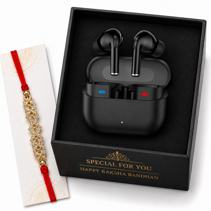 Wireless Earbuds with ENC |Buds Pro 3| Long Hours | Premium - HS Rakhi