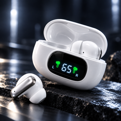 VoltBuds Pro Bluetooth Earbuds | Mini buds | Built in display | Immersive Sound