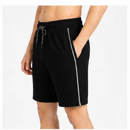 Men's Casual Shorts | Soft Hosiery Fabric | Regular Fit | Side Pockets | Summer Wear - UNQ