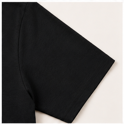Men's Classic Cotton T-Shirt | 100% Cotton | 135 GSM Lightweight Fabric | Regular Fit | Soft & Breathable Everyday Wear - UNQ