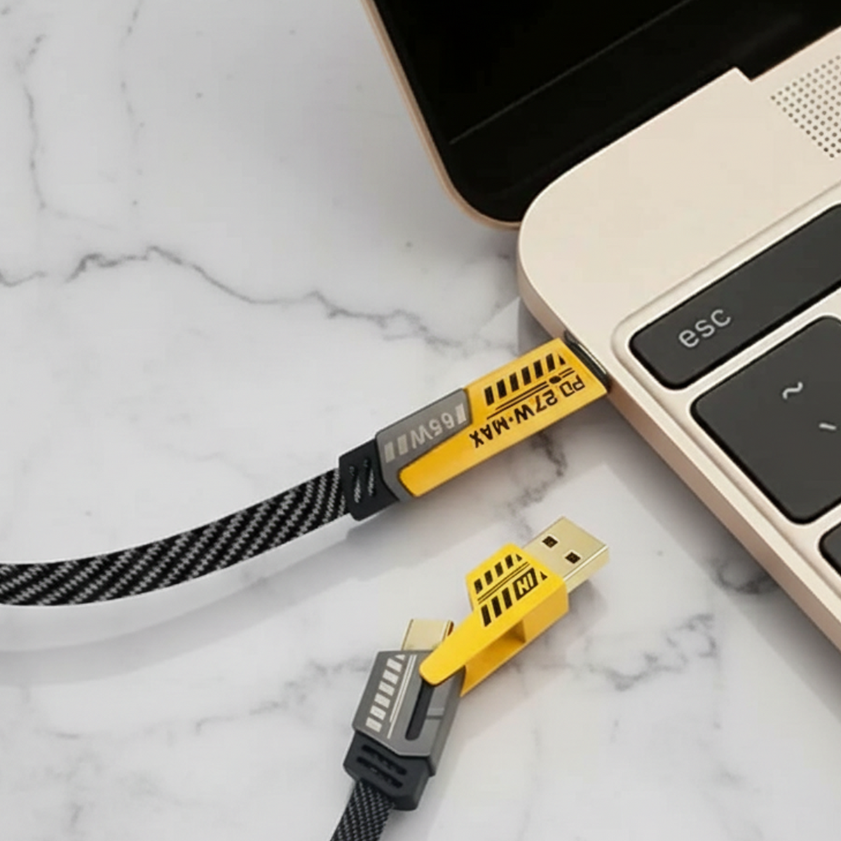 ⁠AmpX 2 | 4-in-1 Charging Cable | Fast Charging | CKO