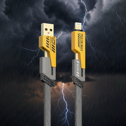 ⁠AmpX 2 | 4-in-1 Charging Cable | Fast Charging | CKO