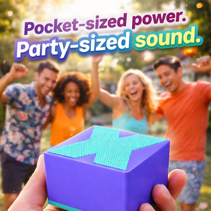 3W Pocket Bluetooth Speaker | 360° Surround Sound | Deep Bass | BT 5.3 | Type-C Fast Charging | Hands-Free Calling | Ultra Portable