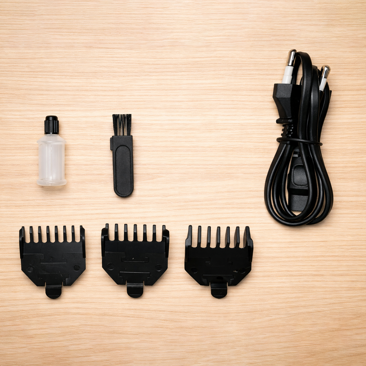 Professional Beard &amp; Hair Trimmer | 120 Min Runtime | Fast Charge | Stainless Steel Blades | Adjustable Length Settings | Cordless Grooming | Lightweight Design