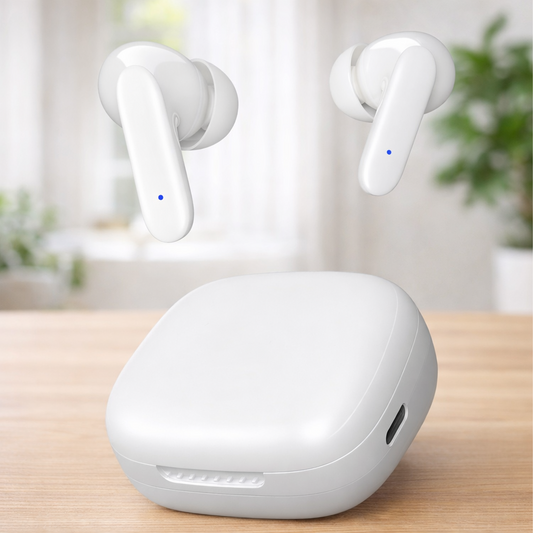 ZivX ZenX | True Wireless Earbuds | Bluetooth v5.3 | ENC Noise Cancellation | 13mm Bass Drivers | IPX6 | Type-C Fast Charging | Low Latency Gaming Mode