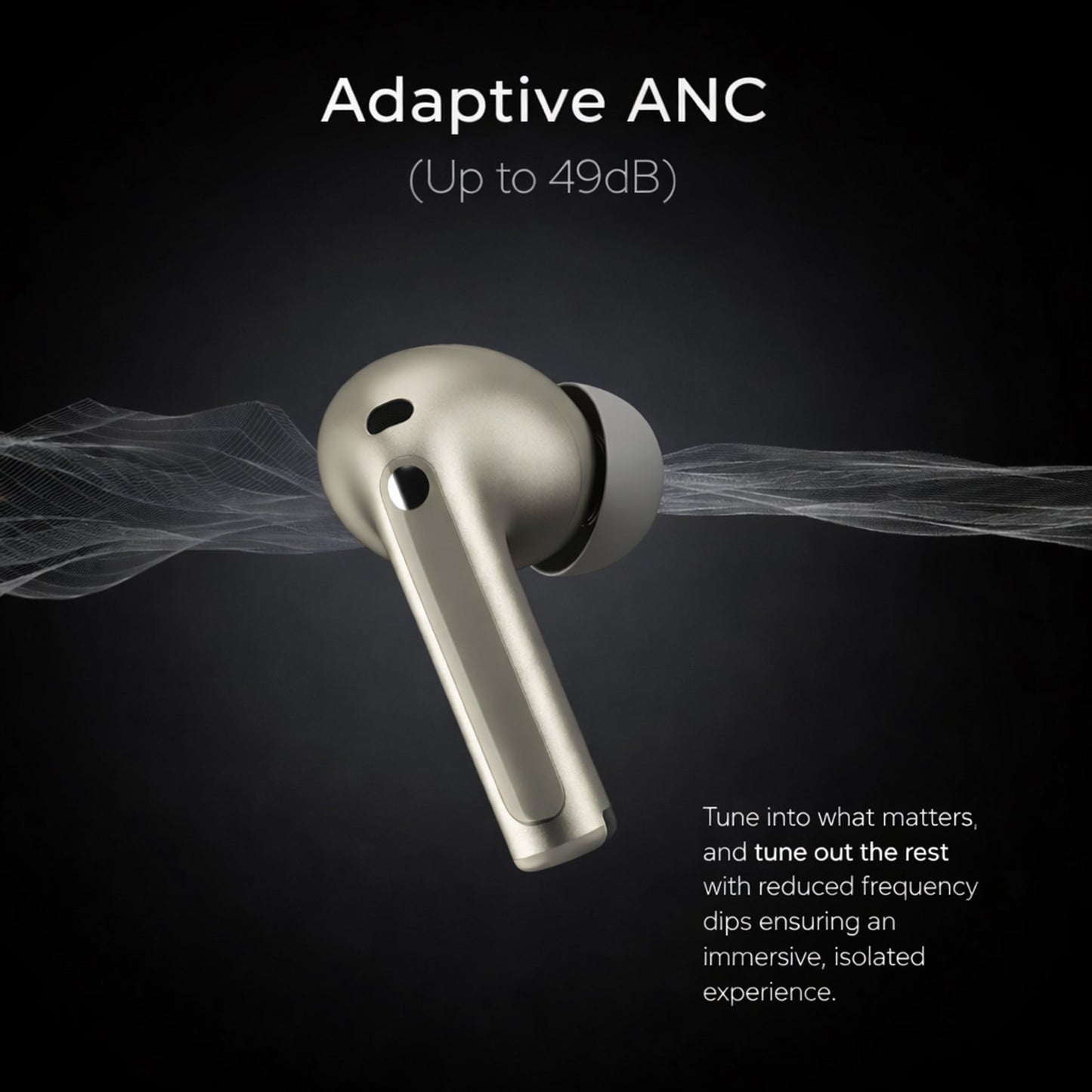 MasterBuds | Bluetooth Wireless Earbuds | Fast Pairing | Noise Isolation Mic | Portable Charging Case