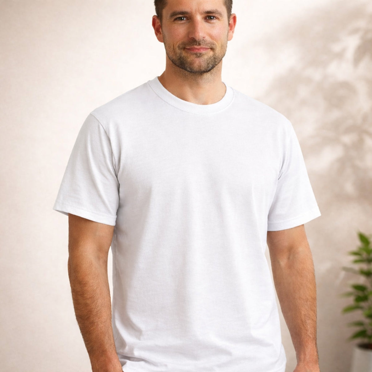 Pack of 3 Men’s Cotton T-Shirts | 135 GSM | White, Melange Grey & Black | Soft Summer Comfort | Regular Fit (Copy)