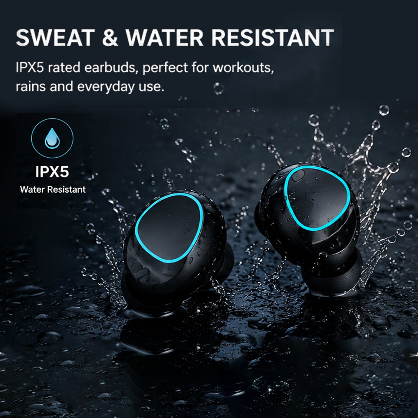 SmartBuds TWS Wireless Earbuds with LED Display