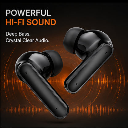 Wireless TWS Gaming Earbuds with Bluetooth 5.3, Deep Bass Sound, HD Calls - TGR