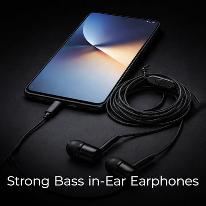 Wired In-Ear Earphones with Mic