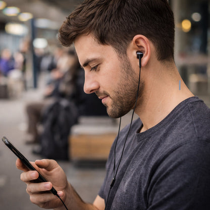 Wired In-Ear Earphones with Mic
