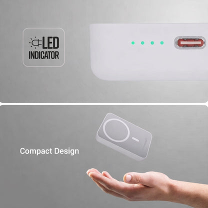 MagFuelX 3 | Magnetic Wireless Power Bank | Portable | Travel Friendly | Pocket Friendly | CKO