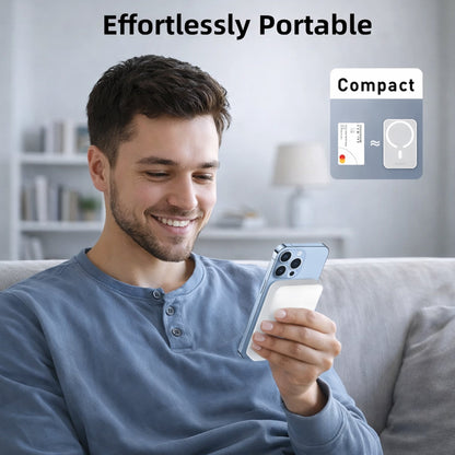 MagFuelX 3 | Magnetic Wireless Power Bank | Portable | Travel Friendly | Pocket Friendly | CKO