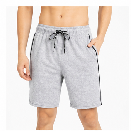 Men's Casual Shorts | Soft Hosiery Fabric | Regular Fit | Side Pockets | Summer Wear - UNQ