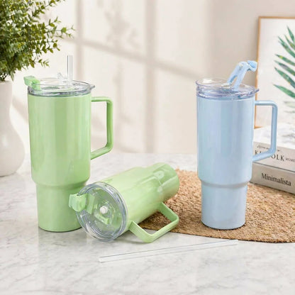 Premium Leak-Proof Tumbler with Handle & Straw | Lightweight | Perfect for summer | 1200ML - UNQ